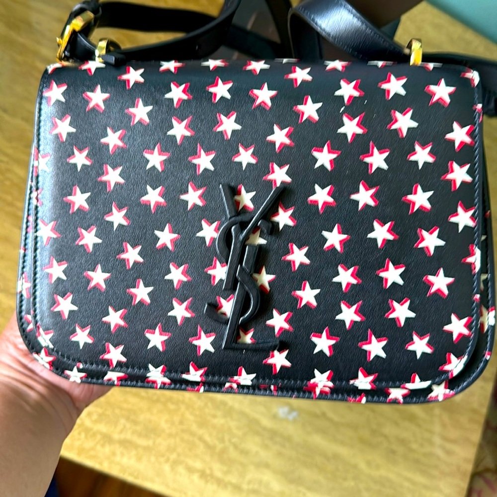🔥🔥🔥NEW YSL Spontini Star Crossbody Bag. Rare Bag sold out in stores.